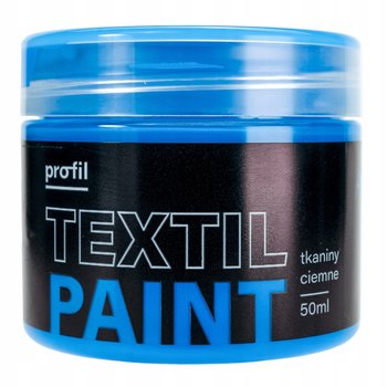 Farba do tkanin ciemnych PROFIL 50ml błękit - PAINT-IT