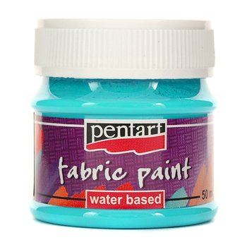 Farba do tkanin Pentart 50 ml - niebieski jasny - Pentart