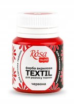 Farba do tkanin Rosa Talent 20ml czerwona do malowania ubrań