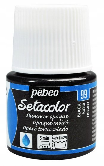 Farba Do Tkanin Setacolor Metallic 45Ml Noir - PEBEO | Sklep EMPIK.COM
