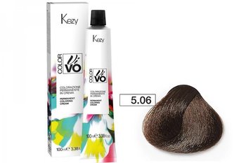 Farba do włosów Kezy Color Vivo 100 ml   5.06 mroźno kawowy jasny brąz - KEZY