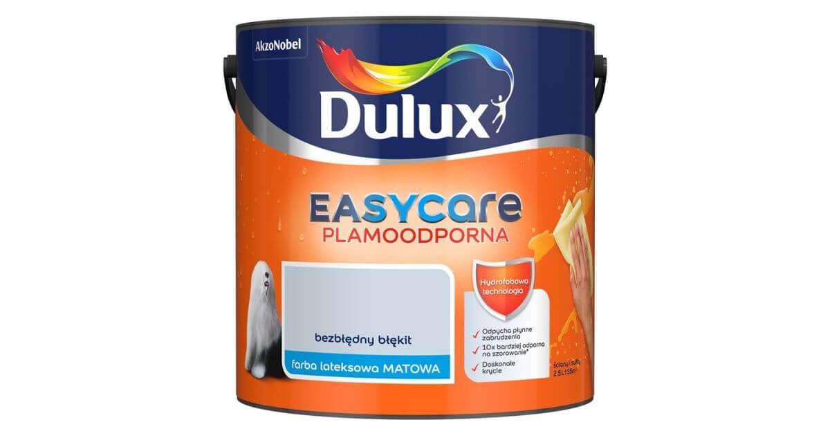 Farba EasyCare Bezbłędny Błękit 2,5L Dulux - Dulux | Sklep EMPIK.COM