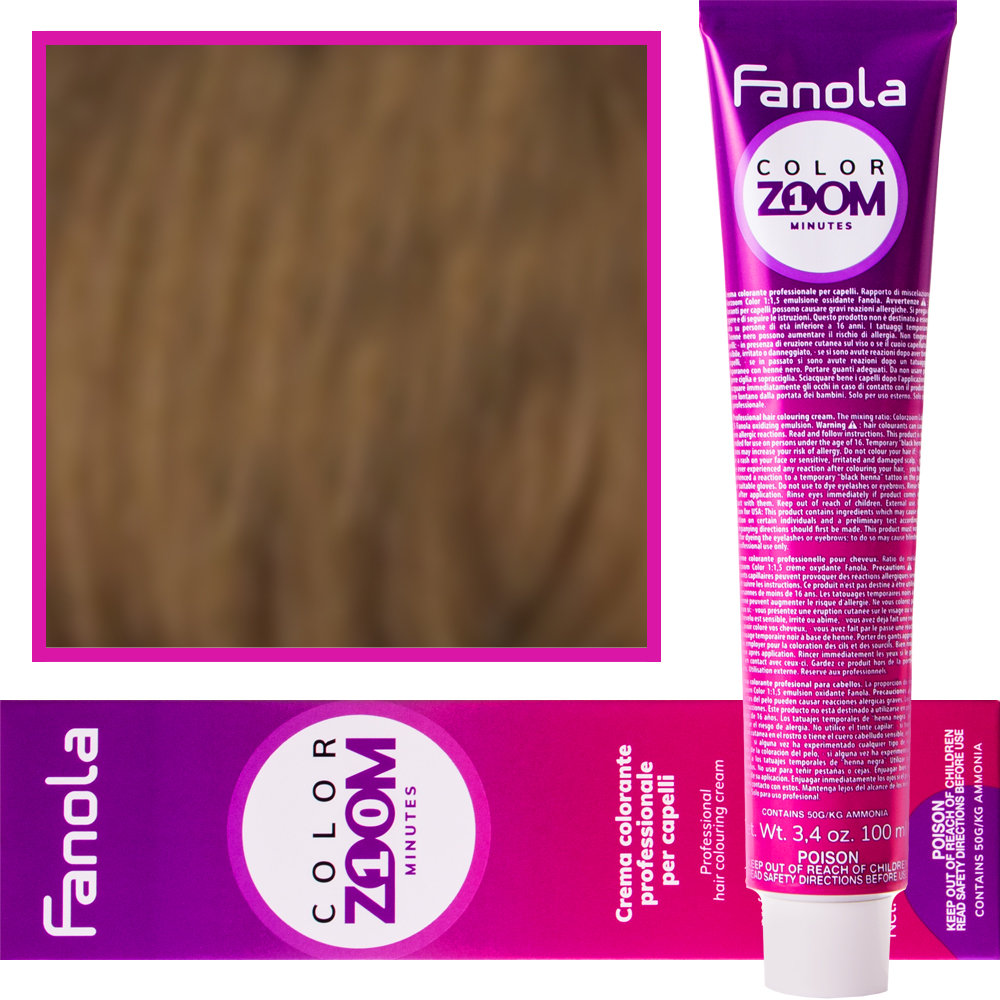 Фото - Фарба для волосся Zoom Farba Fanola Color  Jasny złoty blond 