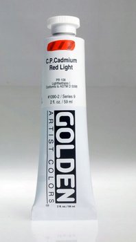 Farba Golden Heavy Body C.P.Cadmium Red Light 59ml - Golden