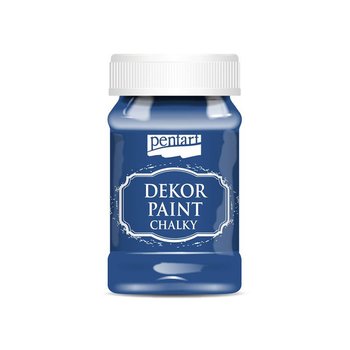 FARBA KREDOWA Dekor Paint stalowo niebieski 100ml - Pentart - Inna marka