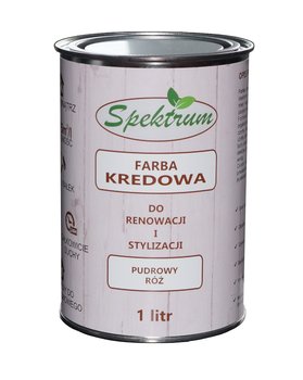 Farba kredowa do drewna, renowacji mebli SPEKTRUM 1 litr "Pudrowy róż" - Spektrum