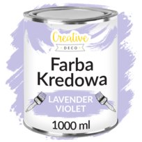 Farba kredowa lawendowa do renowacji dekoracji mebli drewna fiolet 1L