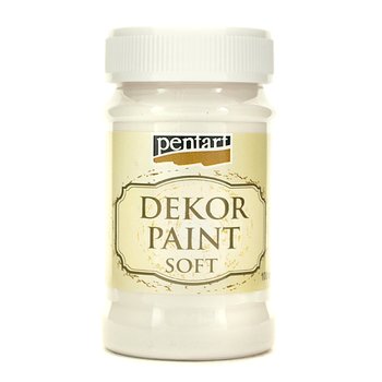 Farba kredowa Soft 100 ml - biała - Pentart