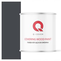 FARBA KRYJĄCA DO DREWNA DRZWI RENOWACJI OSB RAL 7024 GRAFITOWY PÓŁMAT 2.5L