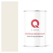 FARBA KRYJĄCA DO DREWNA DRZWI RENOWACJI RAL 9010 BIAŁY ALPEJSKI PÓŁMAT 1L