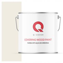 FARBA KRYJĄCA DO DREWNA DRZWI RENOWACJI RAL 9010 BIAŁY ALPEJSKI POŁYSK 5L