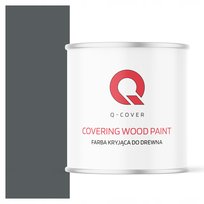 FARBA KRYJĄCA DO DREWNA DRZWI RENOWACJI RAL7012 SZARY BAZALTOWY SATYNA 2.5L