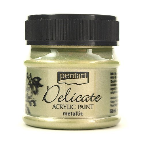 Pentart Delicate Metallic Acrylic Paint, 9 Color Options