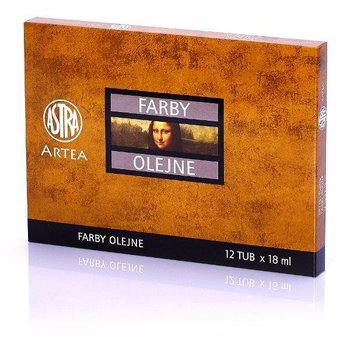 Farba olejna Astra Artea tuba 18ml - zieleń Veronese'a - Astra