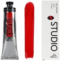 Farba Olejna Phoenix Studio 120 ml - Scarlet 302 Czerwona - Profesjonalna Farba Artystyczna o Intensywnym Pigmencie i Doskonałym Kryciu