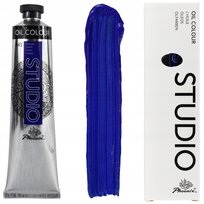 Farba Olejna Phoenix Studio 120 ml - Ultramarine 443 Niebieska - Profesjonalna Farba Artystyczna o Intensywnym Pigmentie i Gładkiej Konsystencji