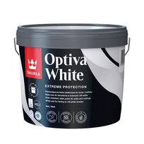 Farba Ścienna lateksowa  Farba do sufitu i ścian Tikkurila Optiva White 2,7L - biała