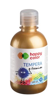 Farba tempera Premium, złota, 300 ml - Happy Color