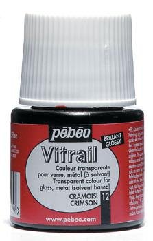 Pebeo Vitrail Glasmalfarbe – Leuchtendes Zitronengelb Für Buntglas-Effekte Auf Glas & Metall