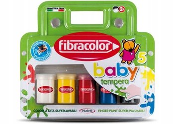 Farbki tempery do twarzy FIBRACOLOR Baby 5 kolorów - Fibracolor