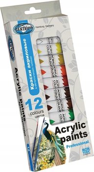 Farby Akrylowe 12 Kolorów 12Ml, Centrum - Centrum