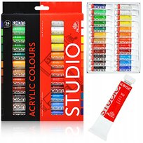 Farby Akrylowe Phoenix 24X12 Ml Zestaw Farb