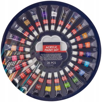 FARBY AKRYLOWE ZESTAW FARB 24szt x12ml + PALETKA - Van Bleiswijck