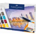 Farby akwarelowe, w kostkach 36 kolorów, Faber-Castell - Faber-Castell
