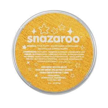 Farby do twarzy i ciała na bazie wody sparkle yellow Snazaroo 1118221