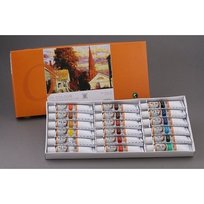 Farby olejne, 12 ml x 18 kolorów