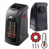 Farelka Elektryczna Termowentylator Grzałka Do Gniazdka Regulacja Timer