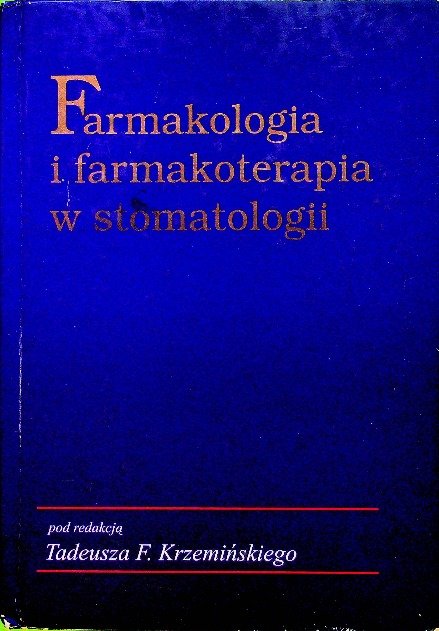 Farmakologia i farmakoterapia w stomatologii - W opisie | Książka w Empik