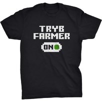 Farmer Tryb ON Koszulka Dla Farmera Prezent