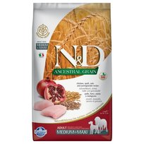 Farmina N&D Ancestral Grain canine CHICKEN & POMEGRANATE ADULT MEDIUM&MAXI 12kg