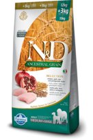 Farmina N&D Ancestral Selection Dog Chicken&Pomegranate Adult Medium & Maxi 15kg