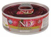 Farmina N&D Cat QUINOA Pork Neutered 80g