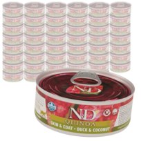 Farmina N&D Cat Quinoa Skin & Coat Duck & Coconut 48x80g Mokra Karma Dla Kota Kaczka Z Kokosem Na Skórę I Sierść