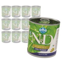 Farmina N&D Dog Prime Lamb Blueberry 12x285g Karma dla Psa z Jagnięciną i Borówkami