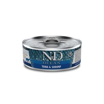 Farmina N&D Ocean Tuna & Shrimp Karma mokra dla kota Tuńczyk z krewetkami 80G - Farmina