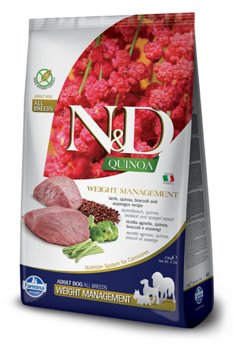Farmina N&D Quinoa canine WEIGHT MANAGEMENT LAMB 7kg - Farmina