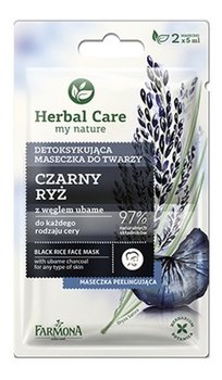 Farmona, Herbal Care, maseczka detoksykująca do twarzy Czarny Ryż, 2x5 ml - Farmona