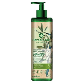 Farmona Herbal Care Odżywczy Krem do ciała Zielona Oliwka 400ml - Farmona