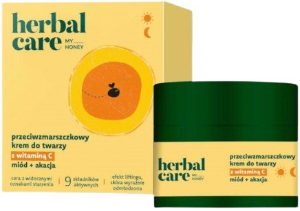 Farmona, Herbal Care, Przeciwzmarszczkowy Krem Do Twarzy Z Wit.c Miód I Akacja, 50ml