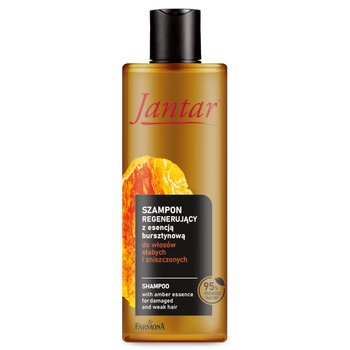 Farmona Jantar Amber Essence szampon do włosów słabych i zniszczonych 300 ml - Farmona