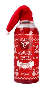 Farmona, Magic Spa, zimowe wieczory olejek do kąpieli rozgrzewająco-odprężający- wersja świąteczna, 500 ml - Farmona