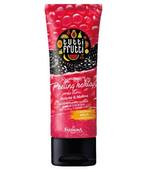 Farmona, Tutti Frutti, regenerujący peeling koktajl do dłoni jeżyna & malina, 75 ml - Farmona