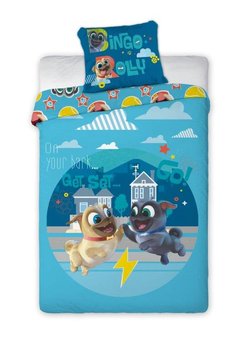 Faro, Bingo i Rolly, Pościel dziecięca, 160x200 cm/70x80 cm - Faro