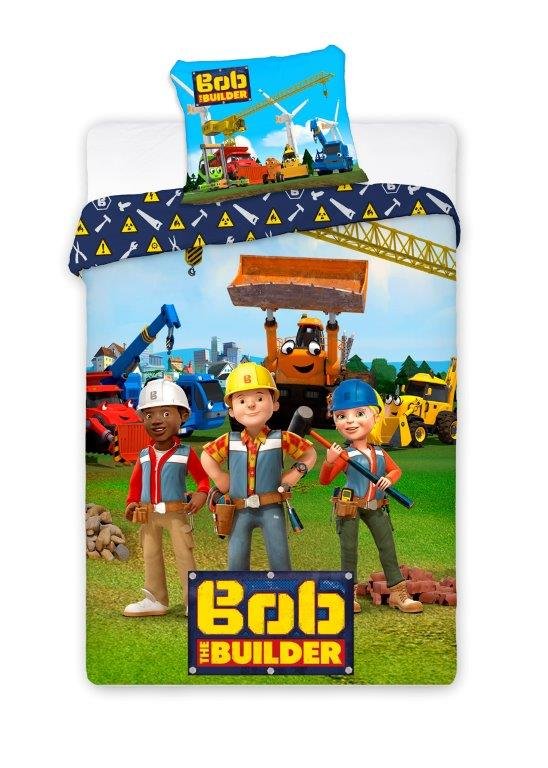 Faro, Bob Budowniczy, Pościel dziecięca, 140x200 cm