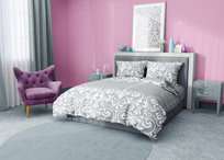 Faro Pościel ekskluzywna bawełna 220x200+2x70x80 Glamour 020