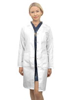 Fartuch medyczny lekarski damski śnieżnobiały długi rękaw M1rd 38
